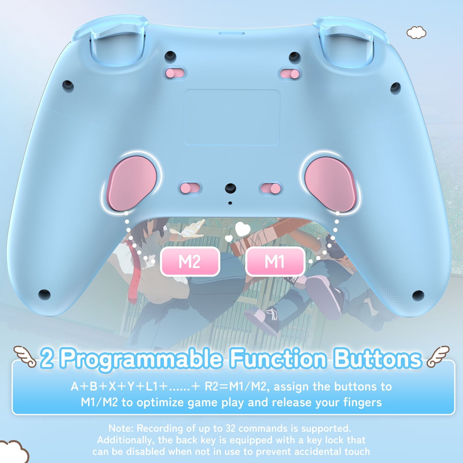 GeekShare Switch Wireless Controller Bluetooth Gamepad for PC/Switch/iOS/Android