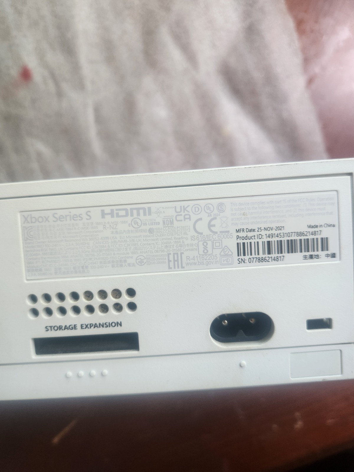 Microsoft Xbox Series S 512GB Console – White TESTED w/ Cables + Controller