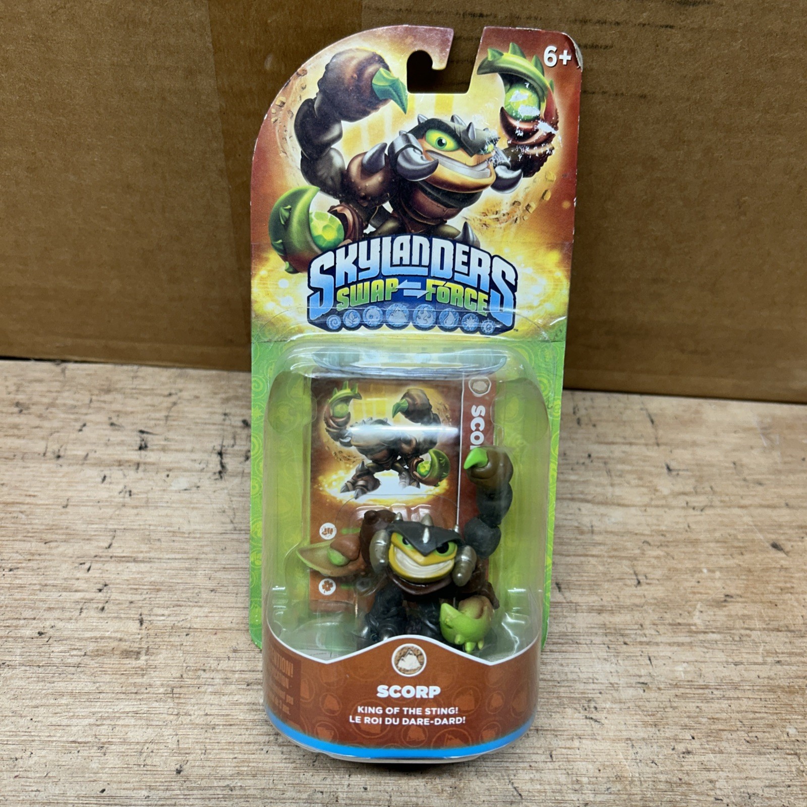 Skylanders Swap Force – SCORP Earth Element (2013 Release) Boxed