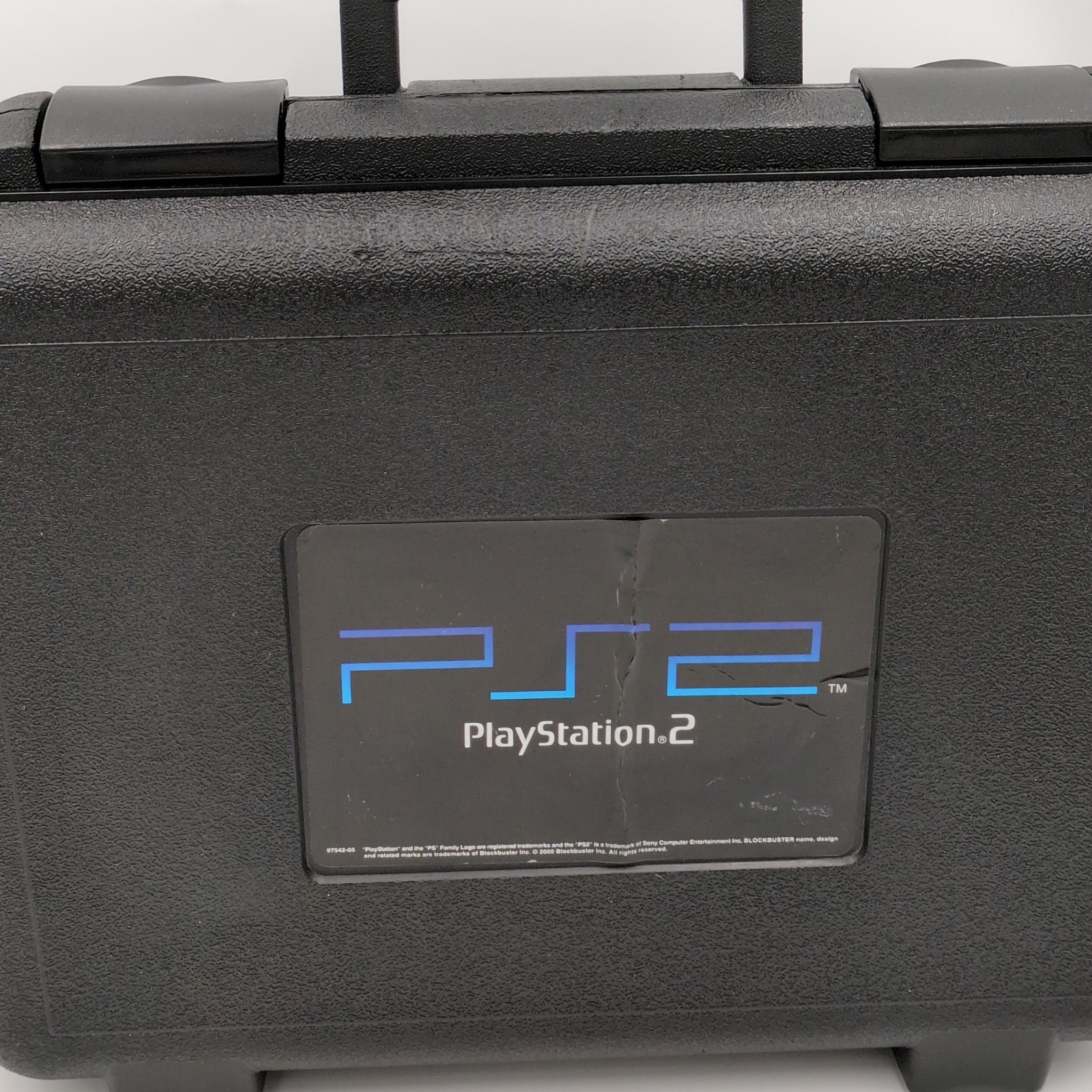Sony Playstation 2 Blockbuster Video Hard Plastic Rental Case