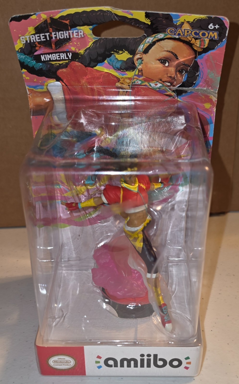 Nintendo amiibo STREET FIGHTER 6 Series Kimberly Figure Damaged Package