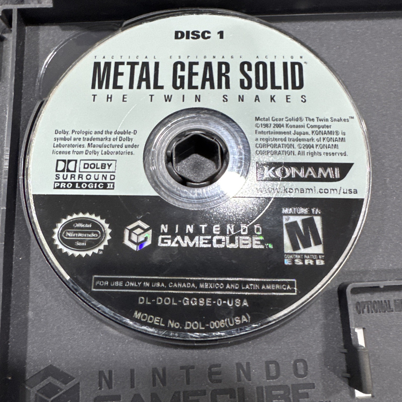 Metal Gear Solid The Twin Snakes – Nintendo GameCube – CIB Complete Tested
