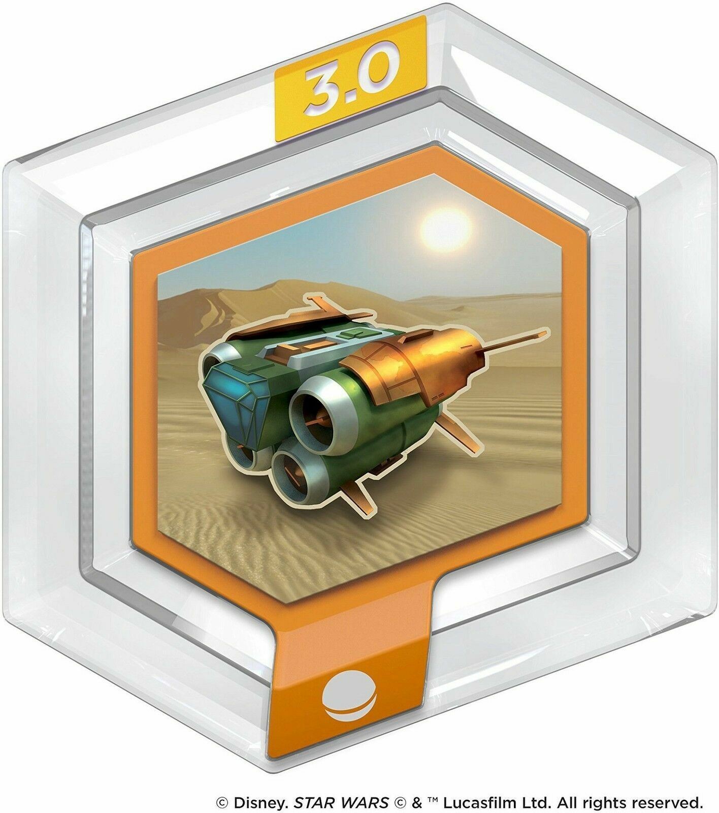NEW Disney Infinity 3.0 Edition STAR WARS The Force Awakens Power Discs 4-PACK