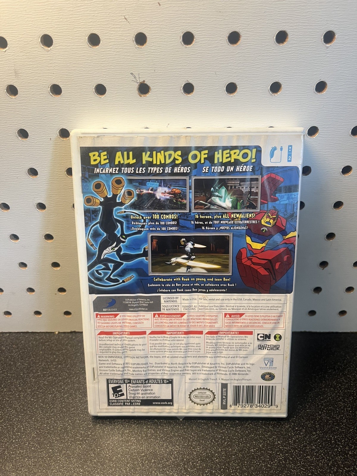 Ben 10 Omniverse (Nintendo Wii, 2012)