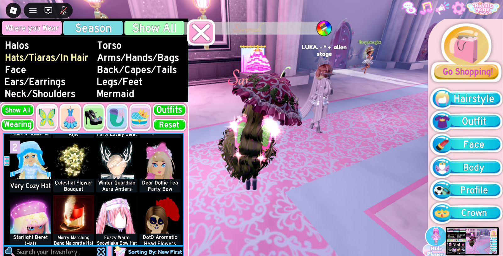 ROYALE HIGH ITEMS!!! SETS, ACCESSORIES, DIAMONDS