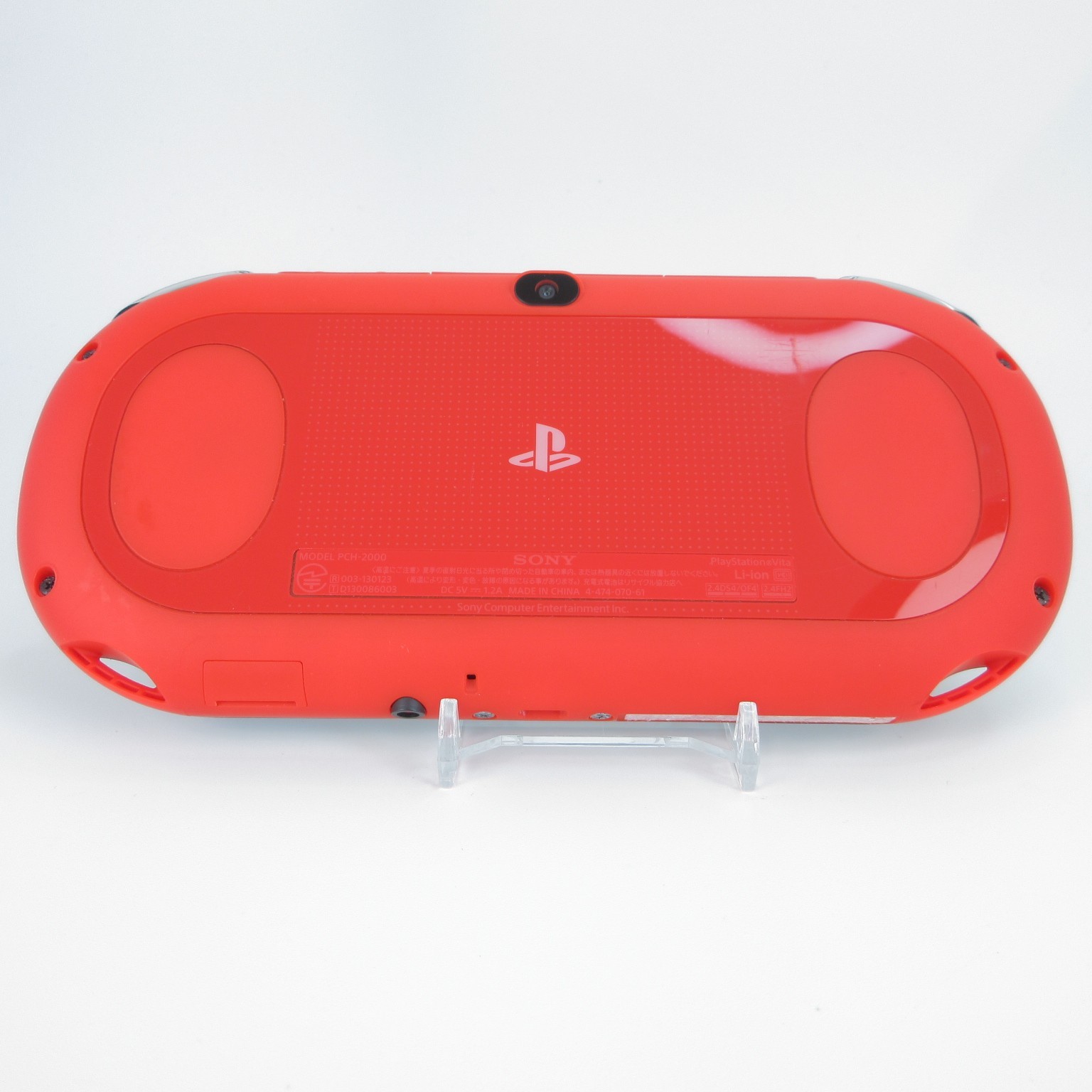 【Excellent】Sony PS Vita PCH-2000 Red / Black Wi-Fi Model Console only #Ret0905/0