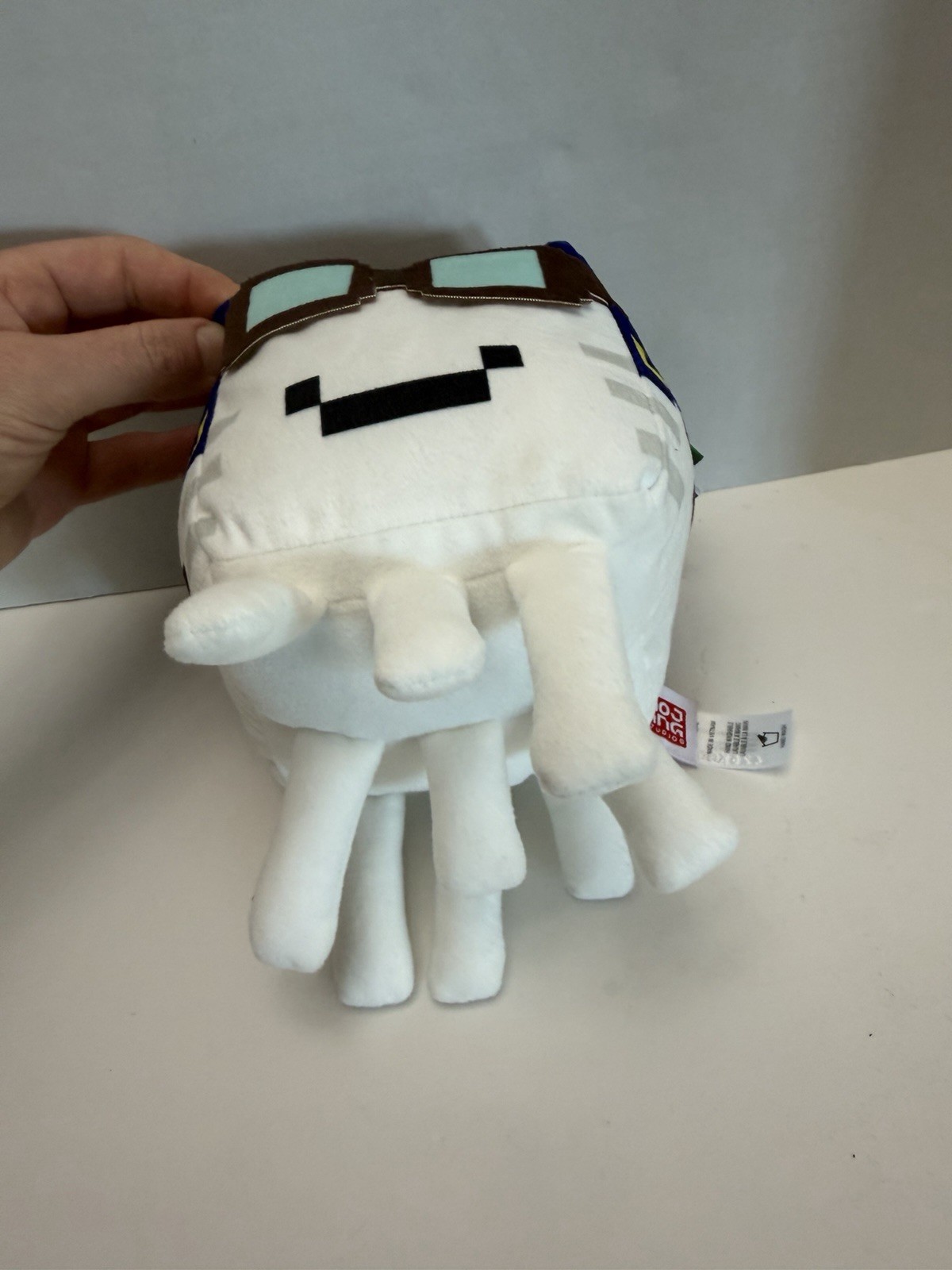 Mattel Minecraft Happy Heureux Ghast Plush Toy Hand Washable HBN39 JMY76