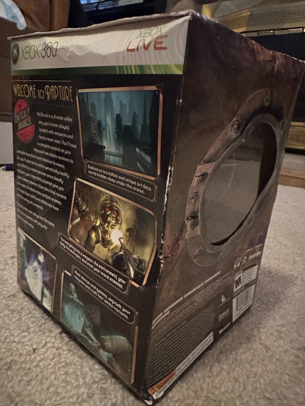 BioShock Limited Edition – Xbox 360 – Box with Big Daddy Figure only