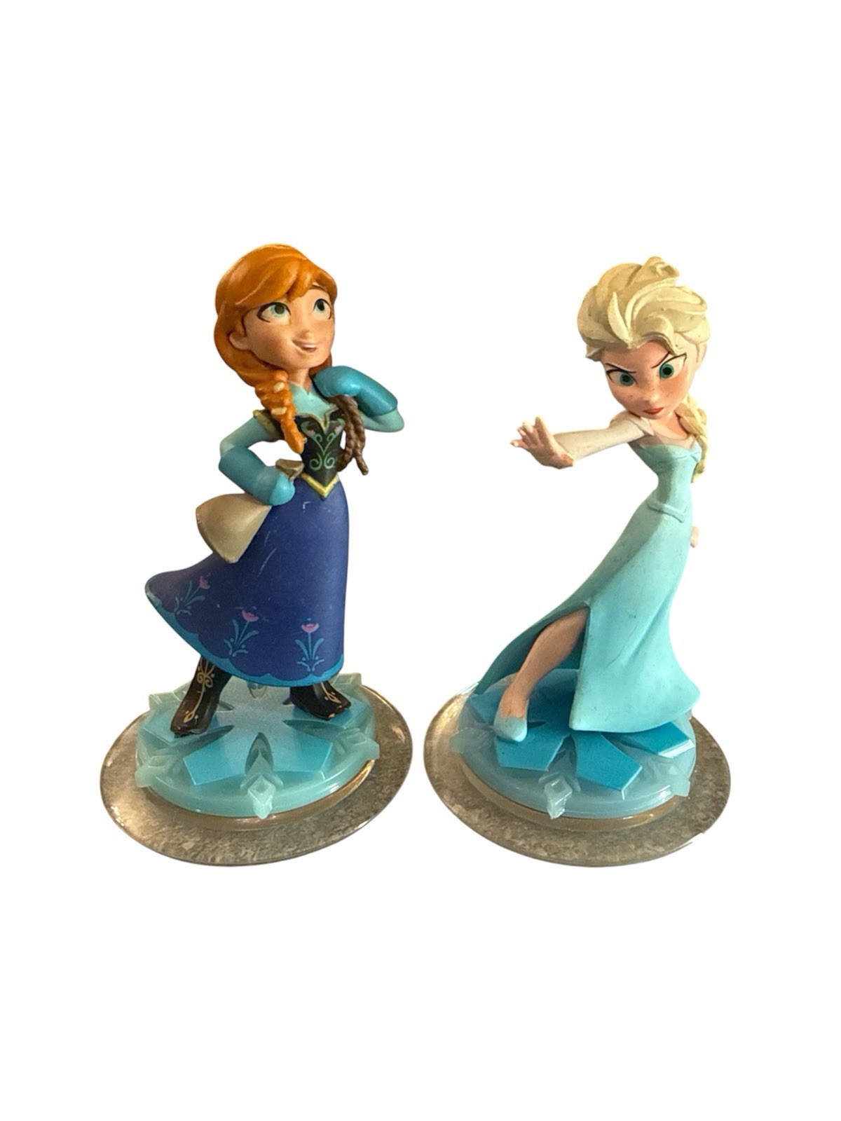 Disney Infinity Anna and Elsa Frozen Lot Of 2 Figures