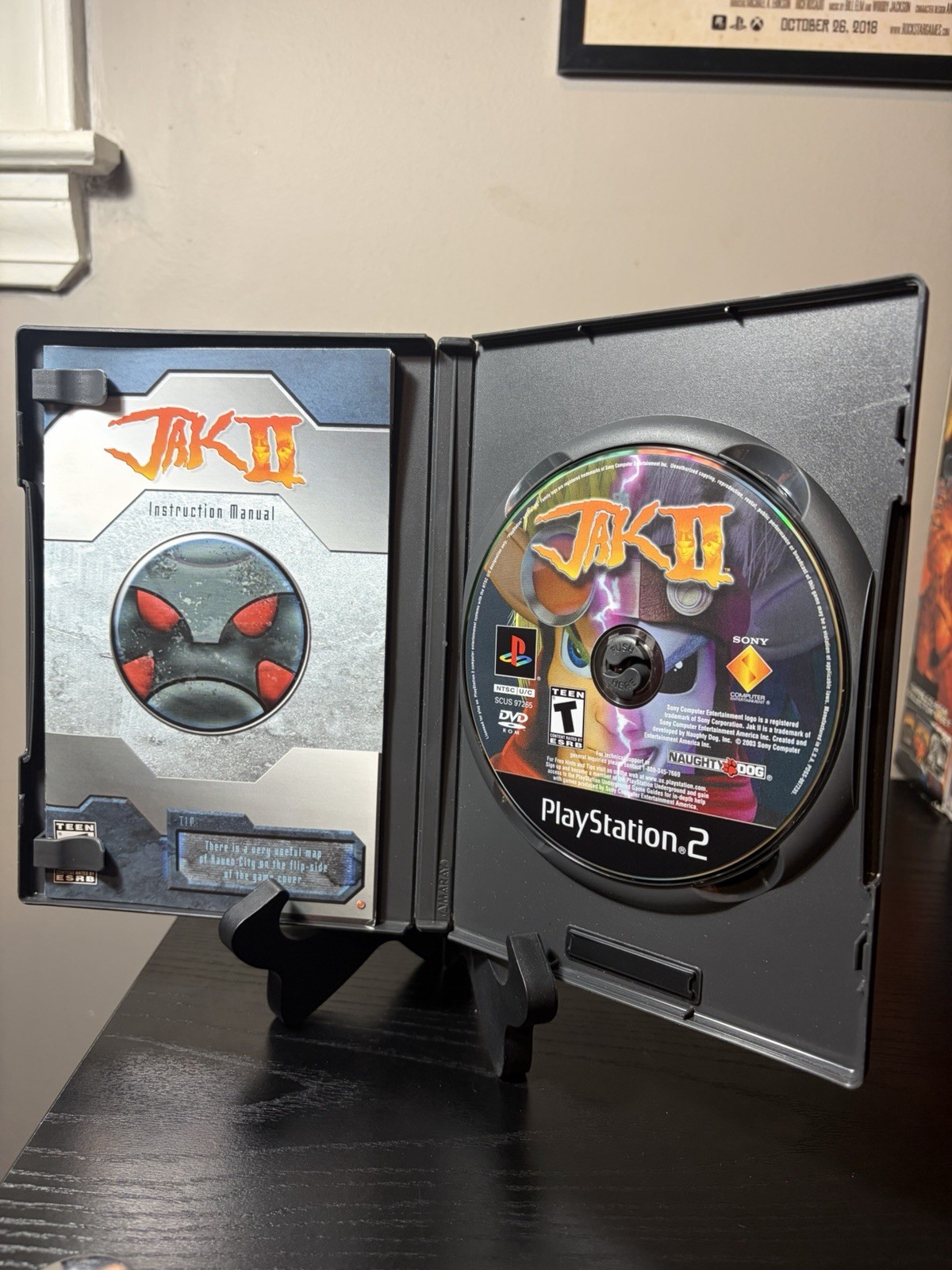 Jak II Sony PS2 PlayStation 2 Authentic Tested & Working