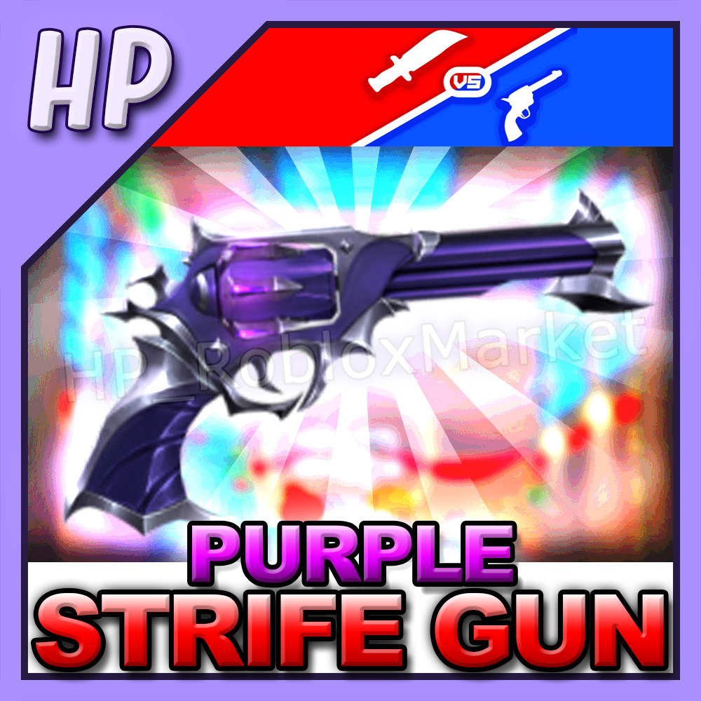 PURPLE Strife Gun | MVSD – Murderers vs Sheriffs Duels [⚡FASTEST DELIVERY⚡]