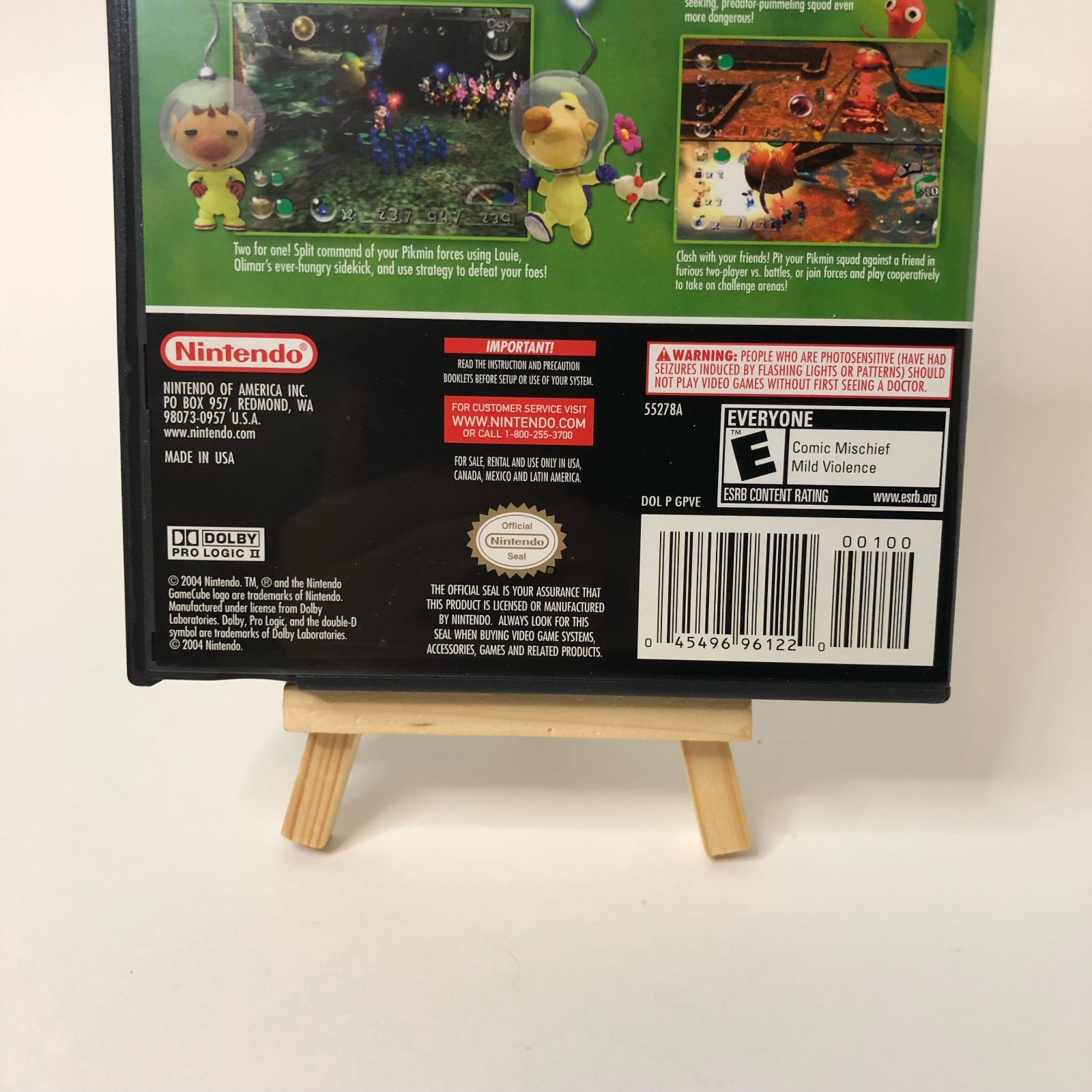 Replacement Case and Manual Only for Pikmin 2 Nintendo GameCube
