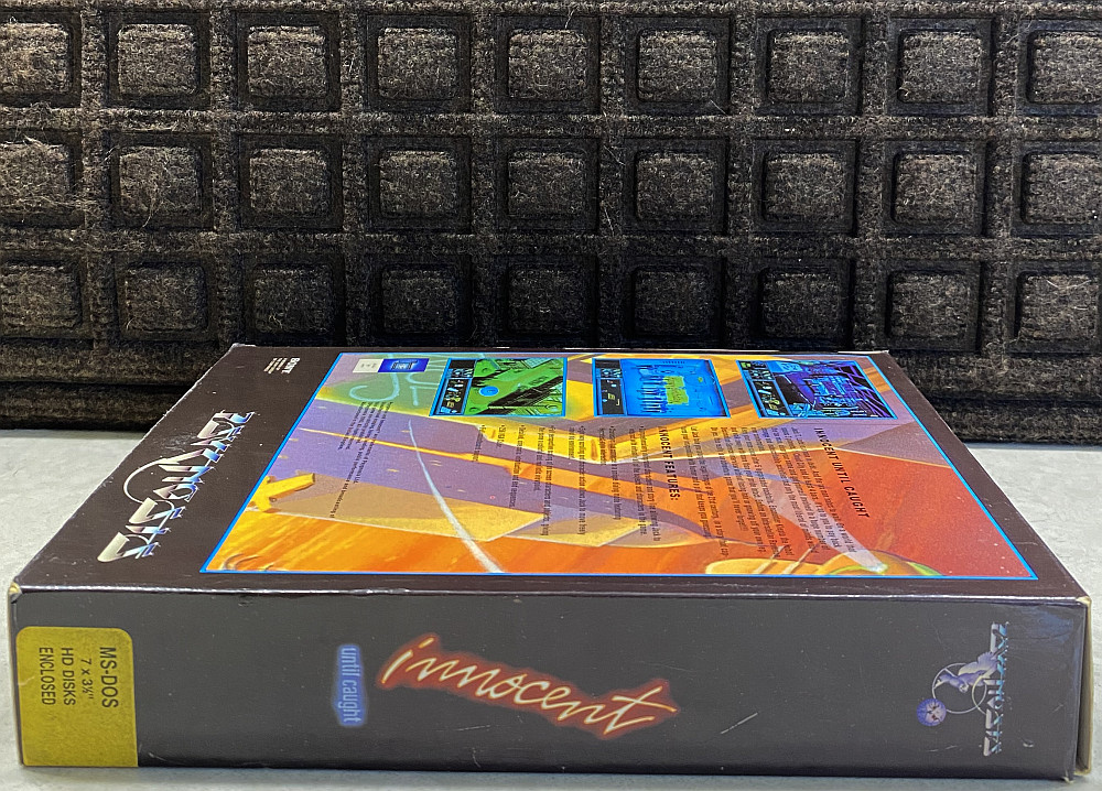 Innocent Until Caught (1993 Psygnosis, IBM 3.5″ disks) PC Big Box – VERY GOOD!