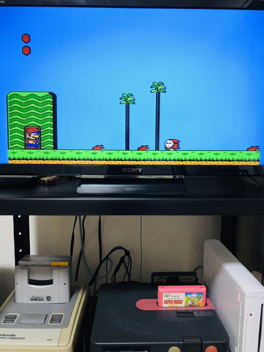 Super Mario USA Nintendo Famicom 1992 Japanese Version HVC-MT Action Retro