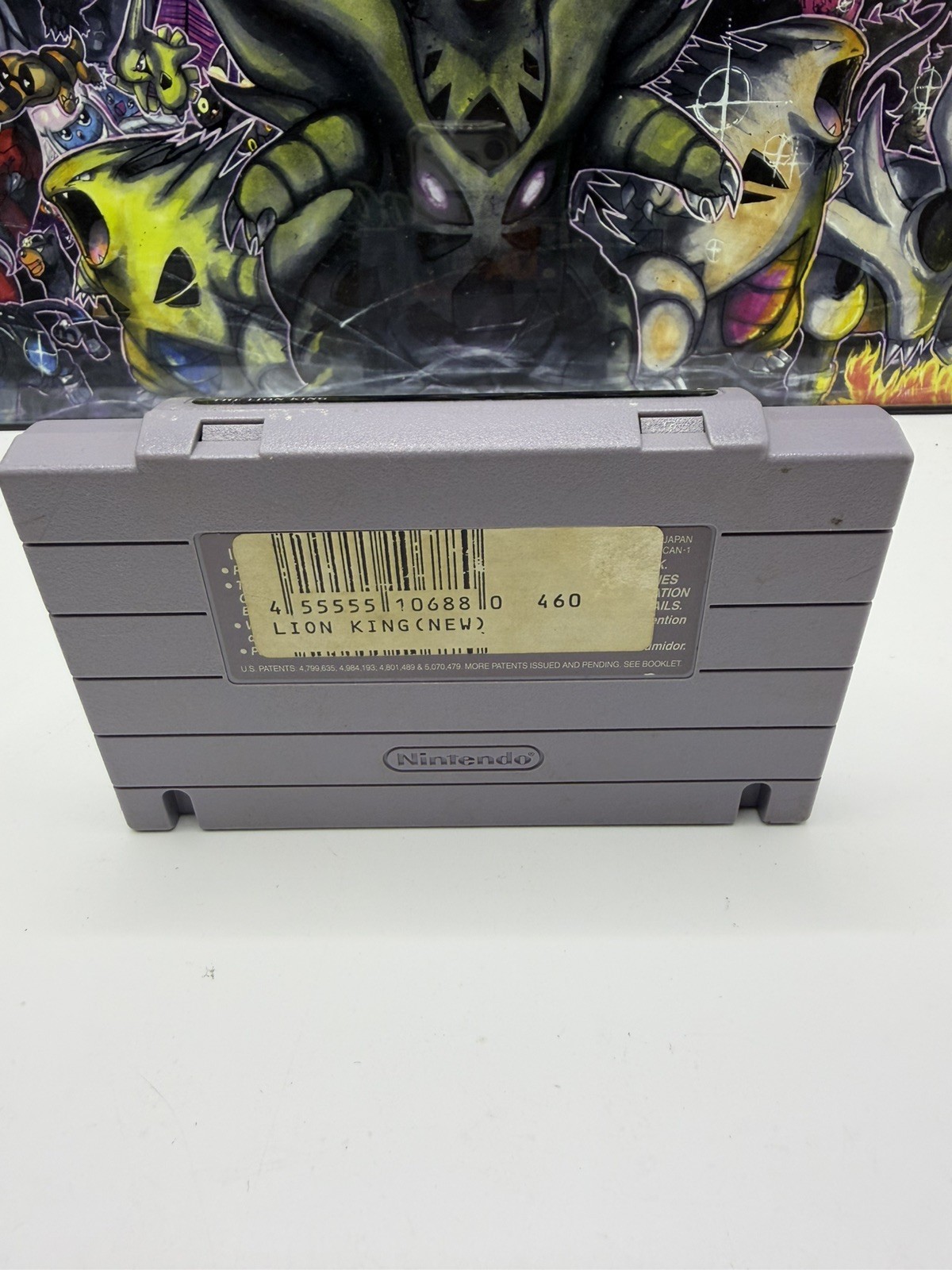 The Lion King Super Nintendo SNES Working Game Cartridge Disney tested