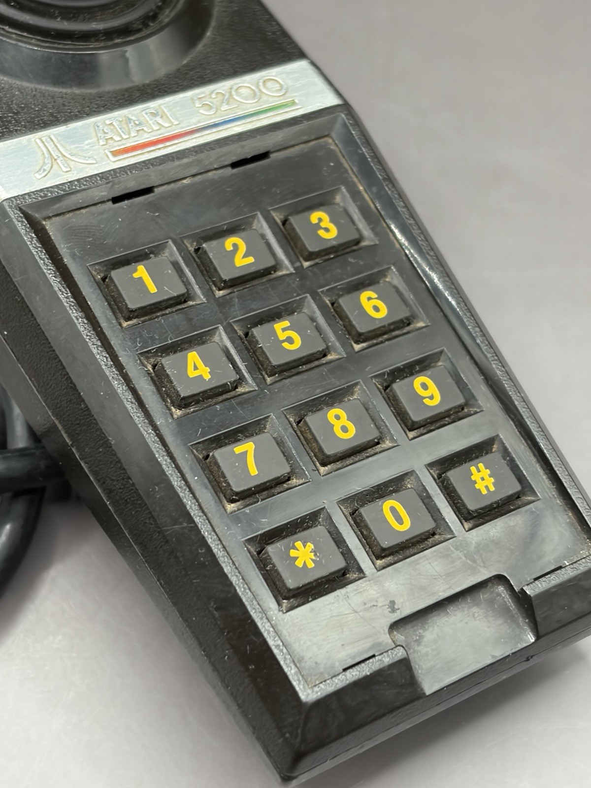 Atari 5200 Controller Parts Or Repair Only Vintage Joystick Salvage Untested
