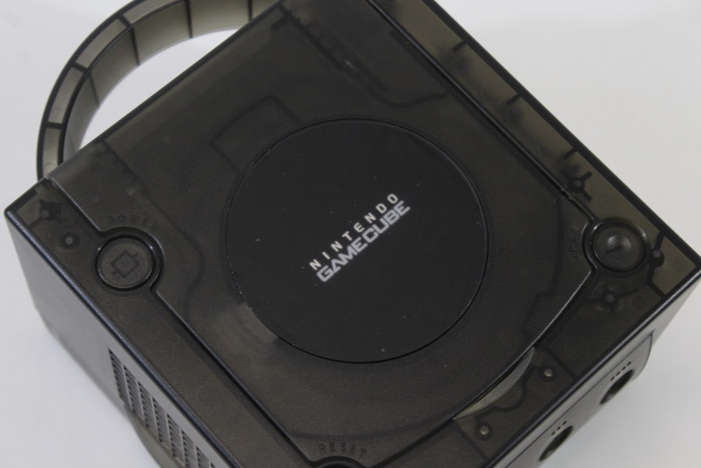 Nintendo Gamecube Clear Black Console Controller AC AV Memory Card NTSC-U/C US