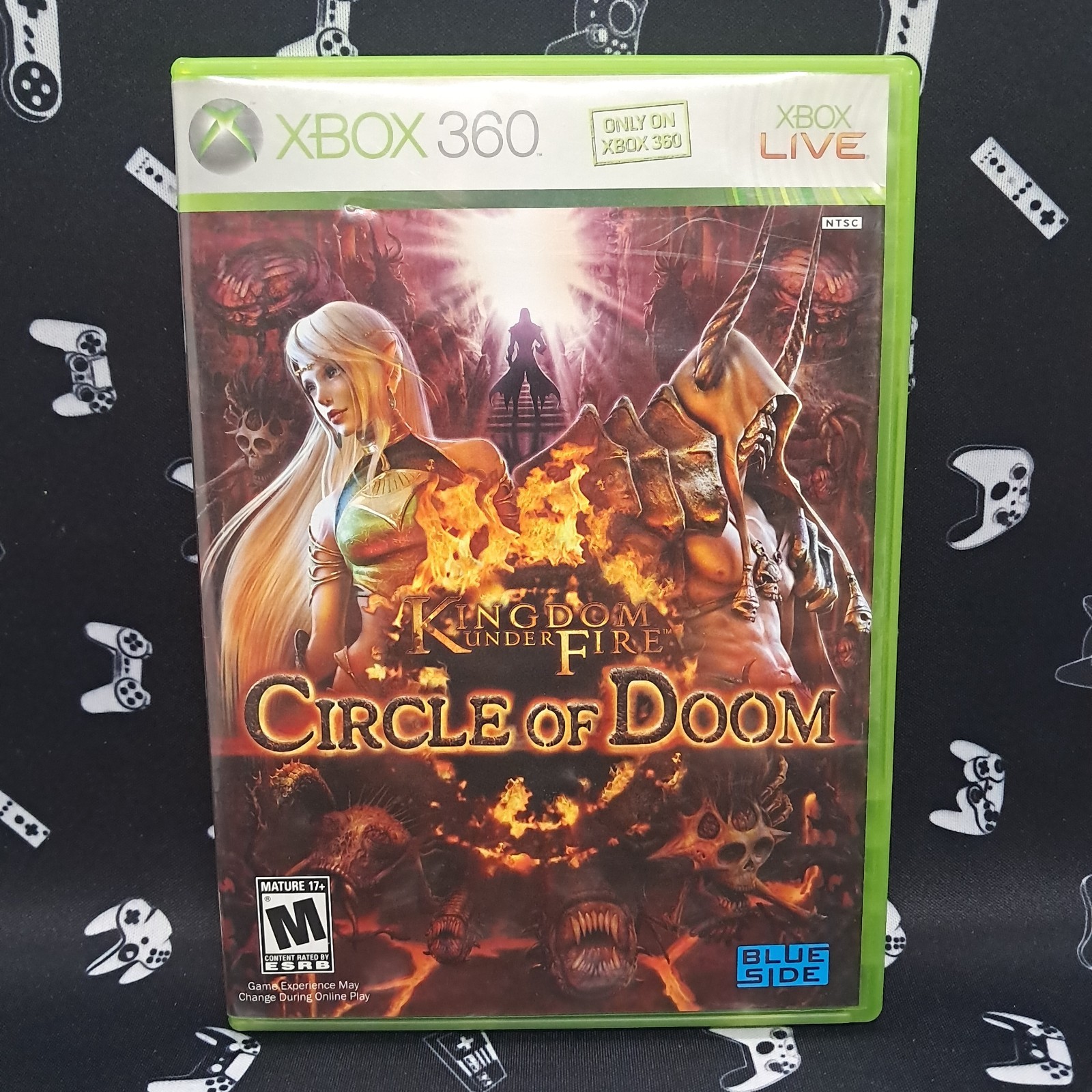 Kingdom Under Fire: Circle of Doom (Microsoft Xbox 360, 2008) CIB Very Good