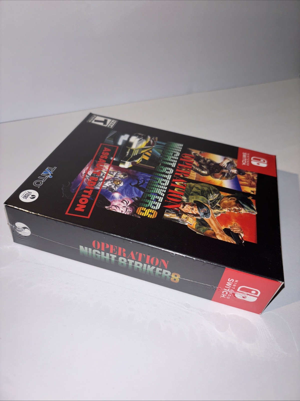 OPERATION NIGHT STRIKERS ASSAULT COLLECTORS DELUXE EDITION LIMITED RUN GAME ESRB