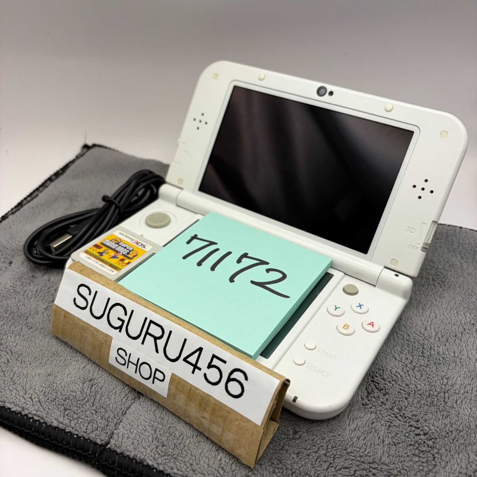 【Excellent5】Nintendo NEW 3DS LL XL Pearl White System Used Game Console From JP
