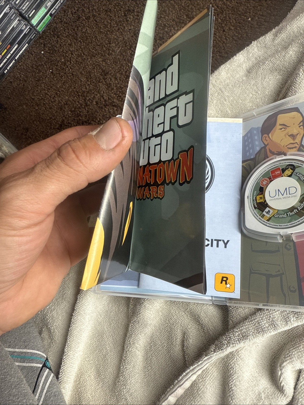 Grand Theft Auto: Chinatown Wars + Map And Manual Sony PSP Super Mint Condition