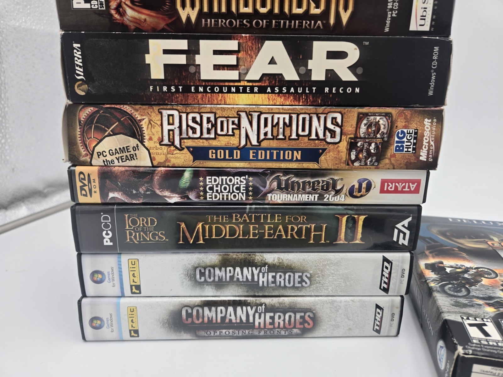 PC BIG BOX LOT Of 16 / NICE Collection Popular Titles.. Sealed & Used