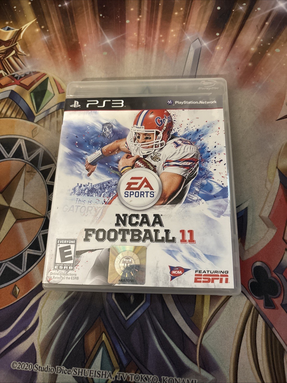NCAA Football 11 (Sony PlayStation 3, 2010) PS3 Complete TESTED CIB Tebow Cover