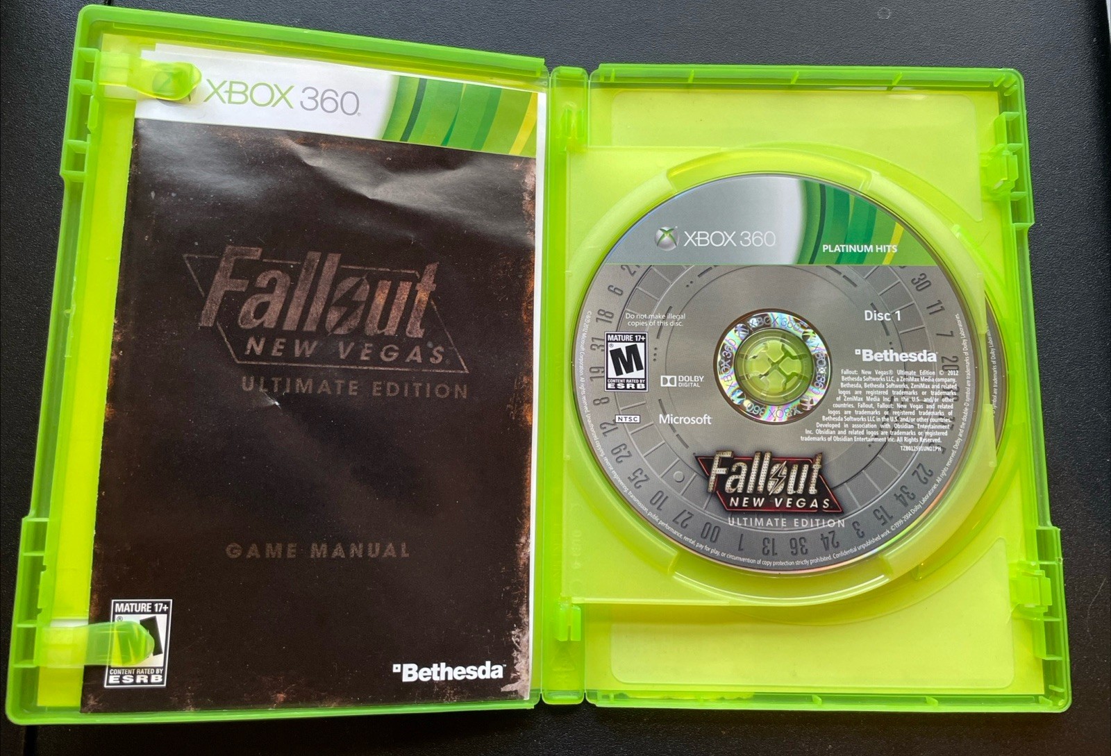 Fallout New Vegas Ultimate Edition Xbox 360, Complete Tested