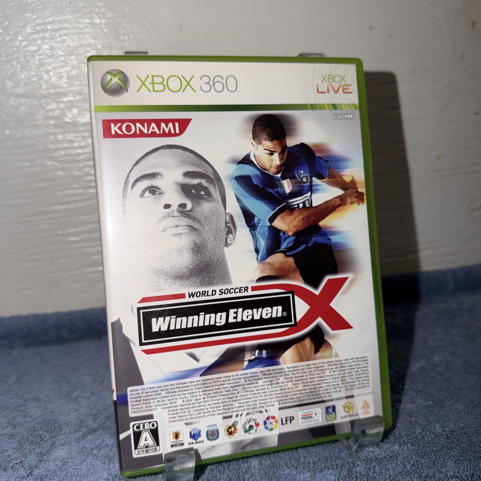 Winning Eleven X Xbox 360 (NTSC-J) Import CIB US Seller Nice!!
