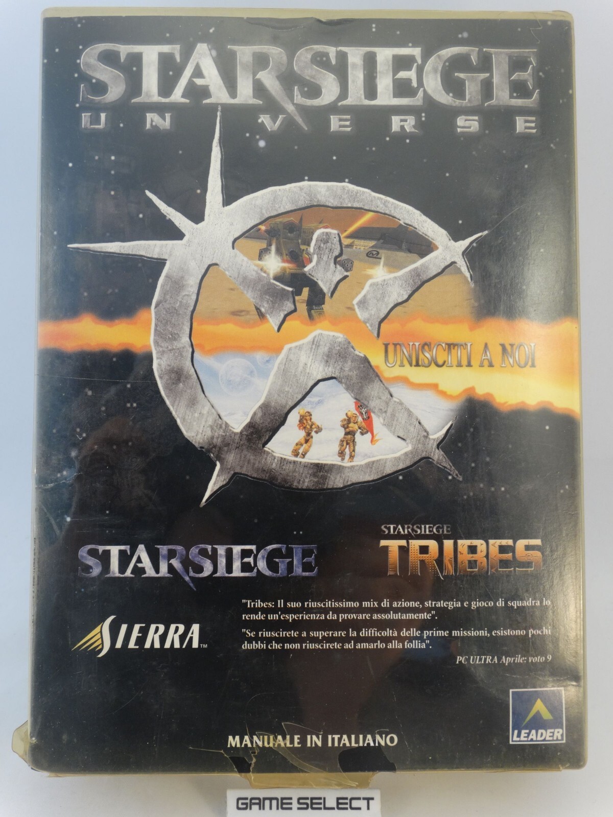 STARSIEGE UNIVERSE Tribes PC Computer Big Box Original Sealed New