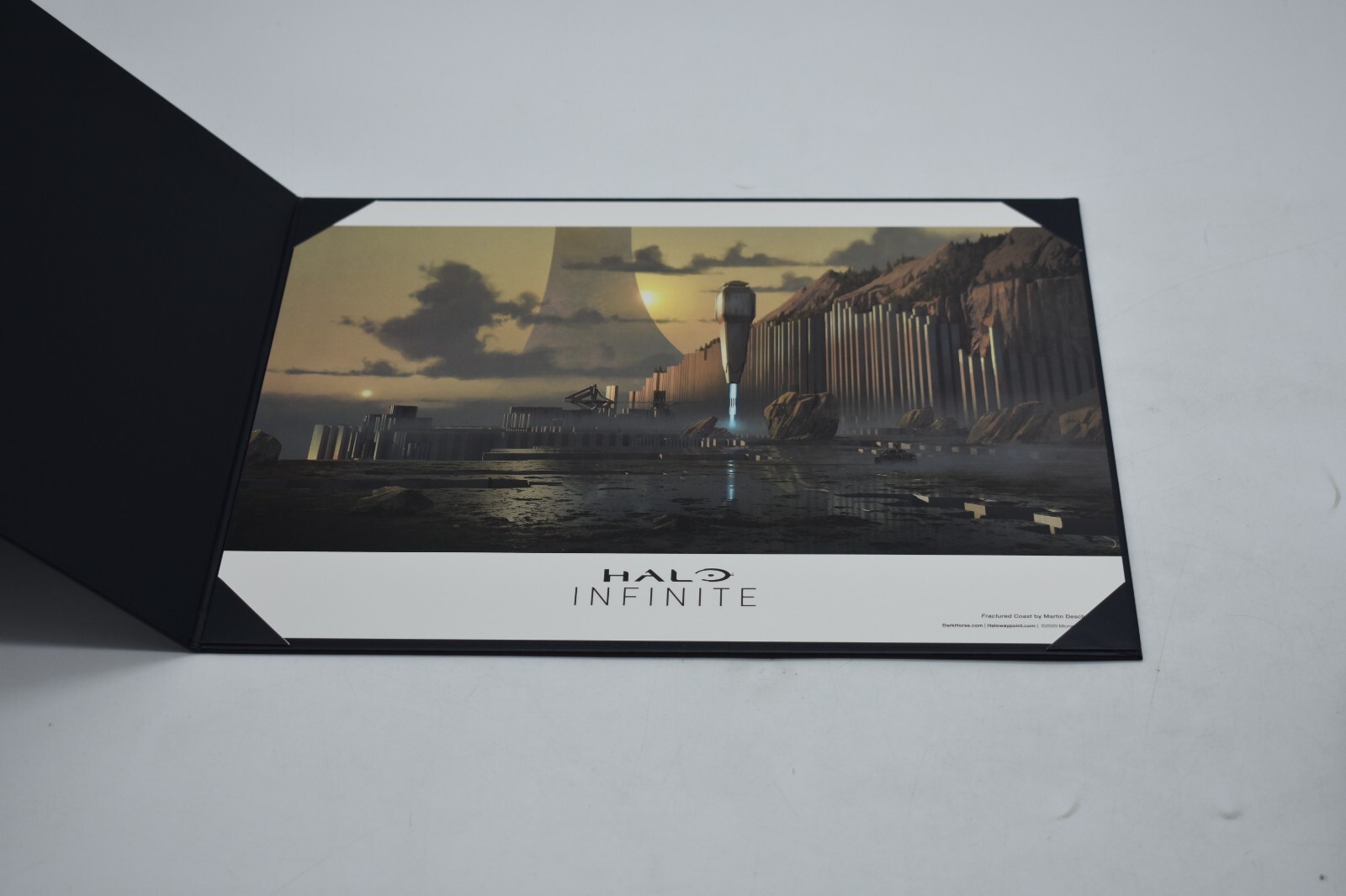 Halo Infinite Developer PRINT Launch Rare Promo Xbox One Dark Horse FRACTURED