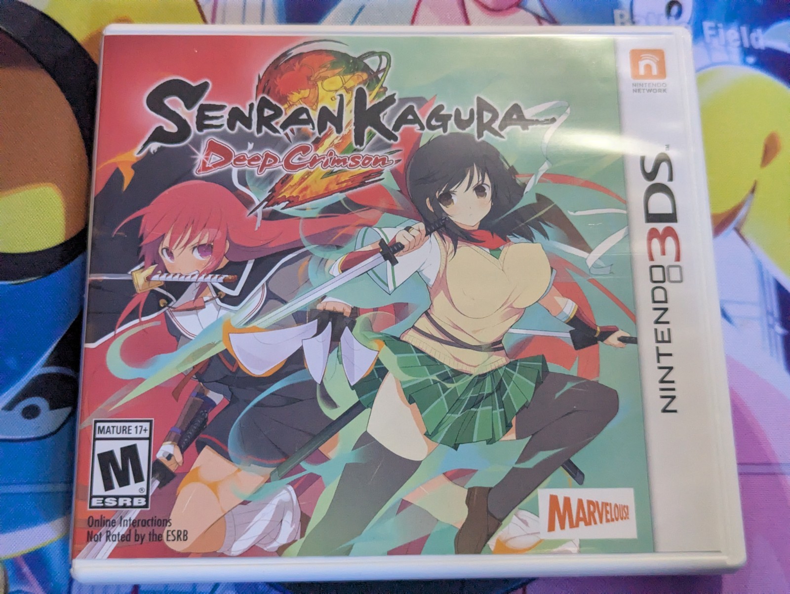 Senran Kagura 2: Deep Crimson Double D Edition Nintendo 3DS Complete Sealed CD