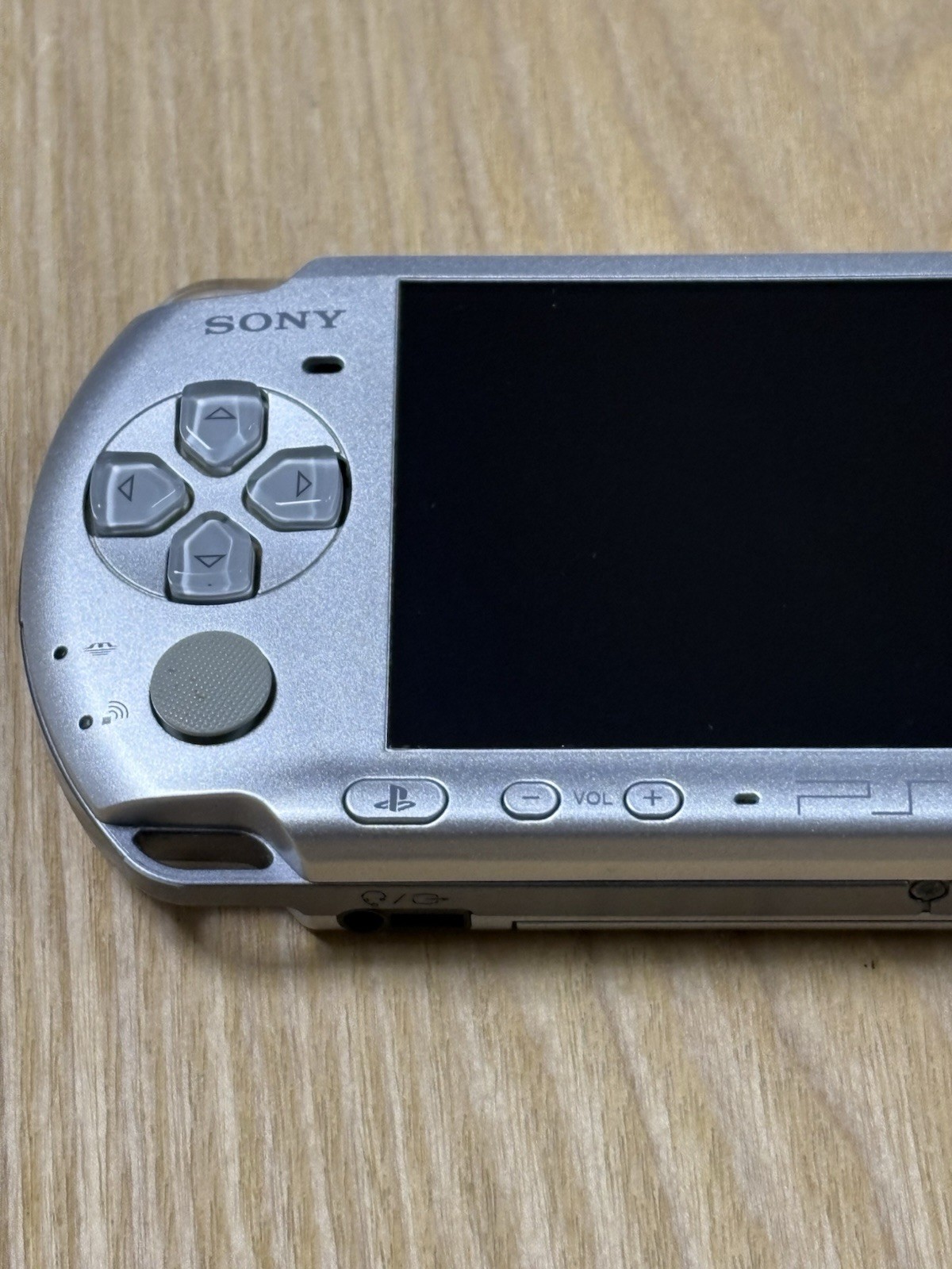 Sony PSP 3000 Mystic Silver Console PSP-3000 Tested Working Japan