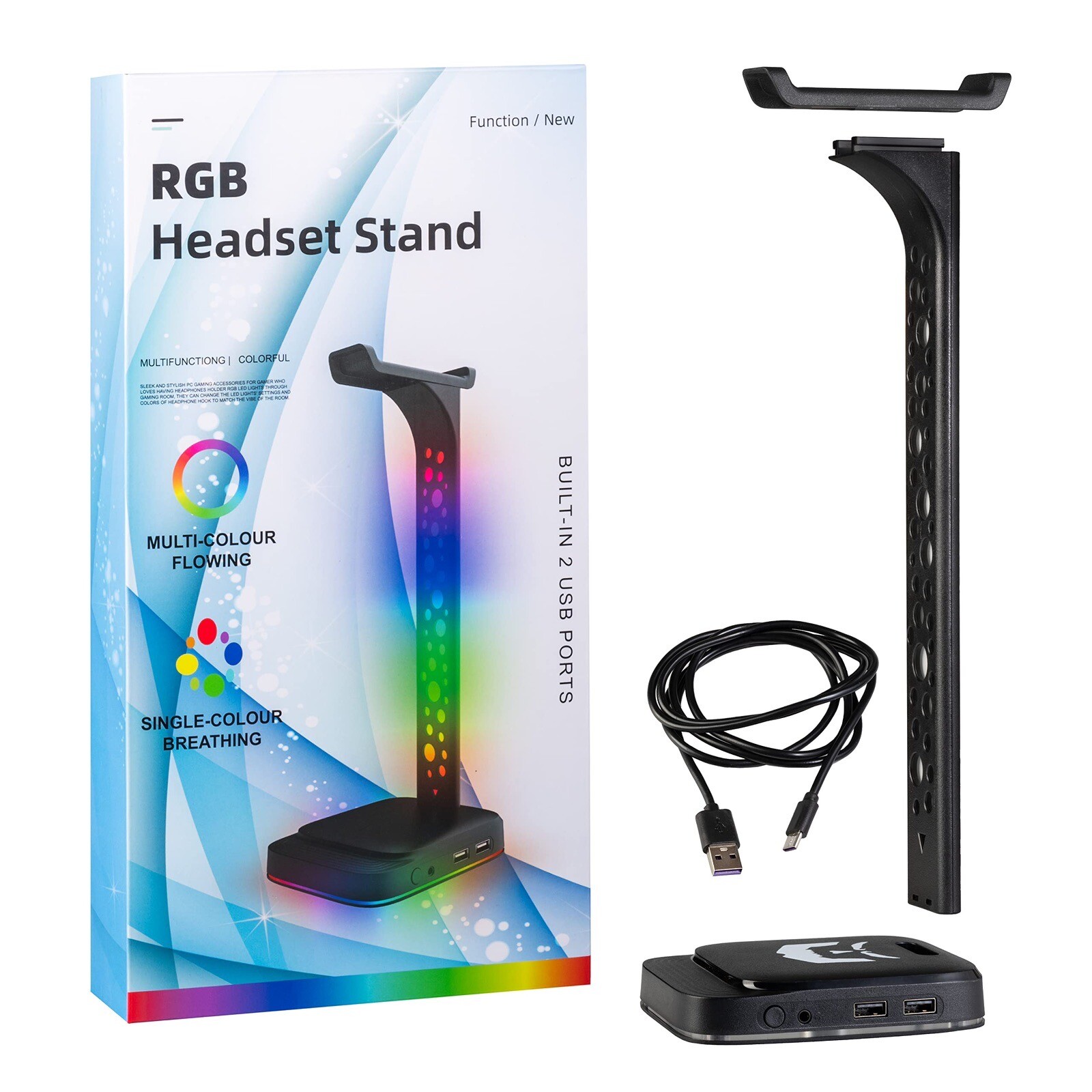 Gamer Dungeon RGB Gaming Headphone Stand