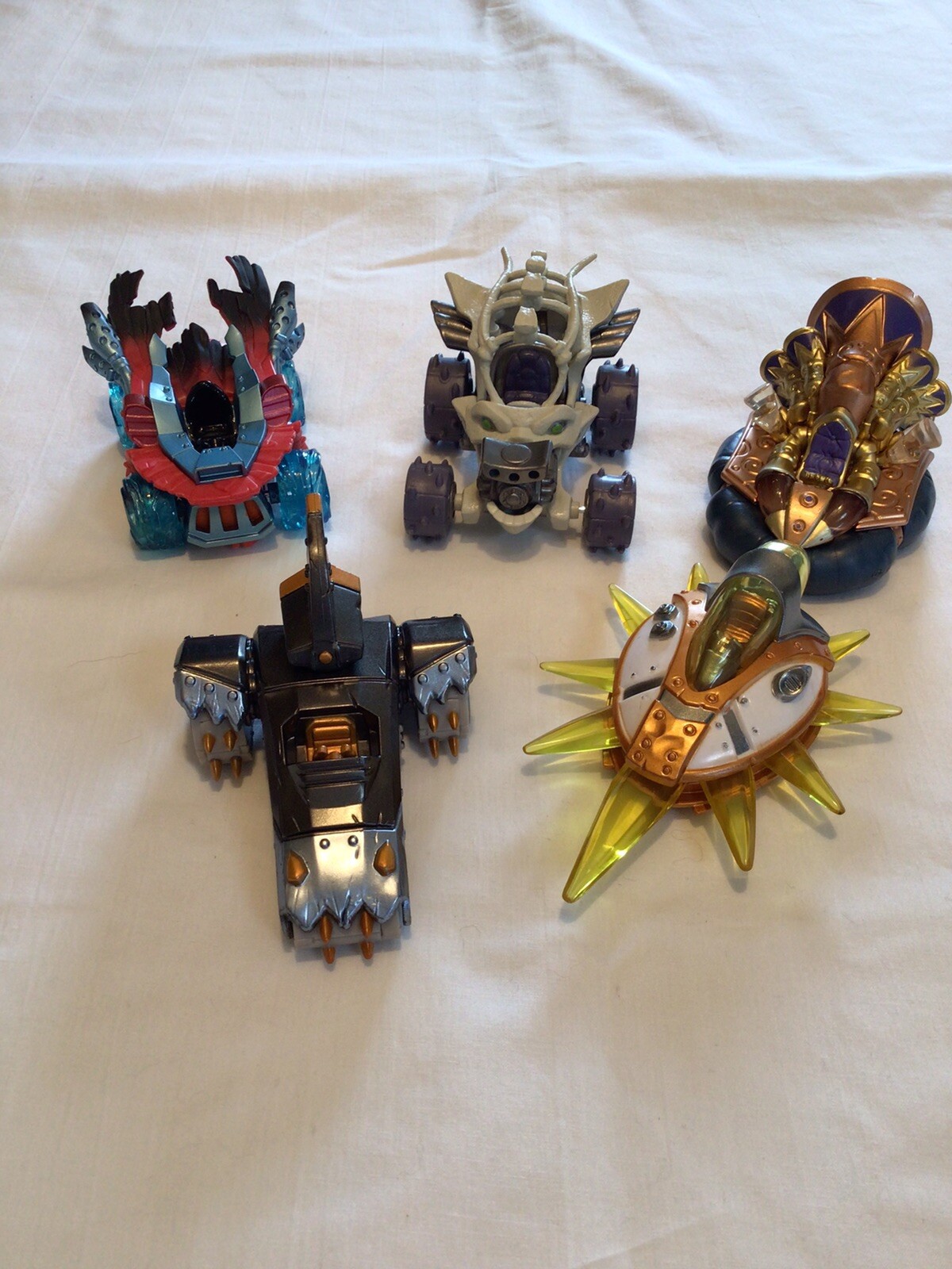 2015 Activision Skylander Super Chargers Lot Of 5