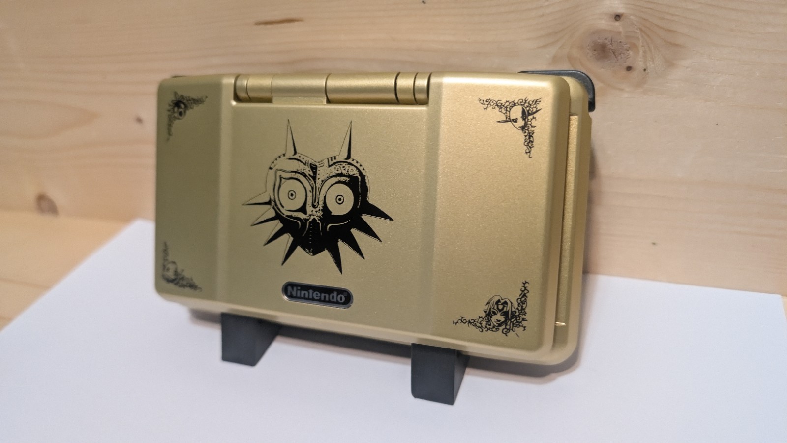 Nintendo DS NTR/Fat/Original GoldZelda Reshelled W/USB Cable New Battery & USB-C