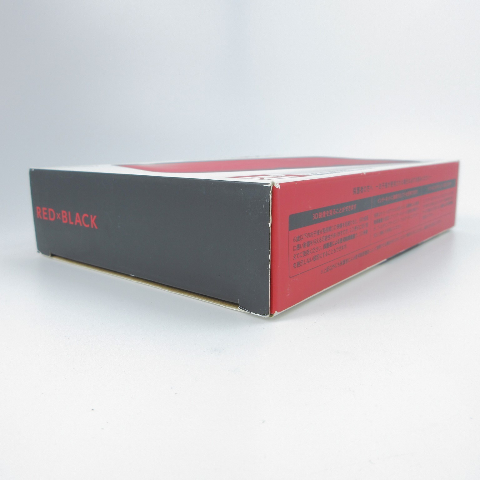 【Good】Nintendo 3DS LL XL Red x Black Console Japanese Edition #RET0122/01