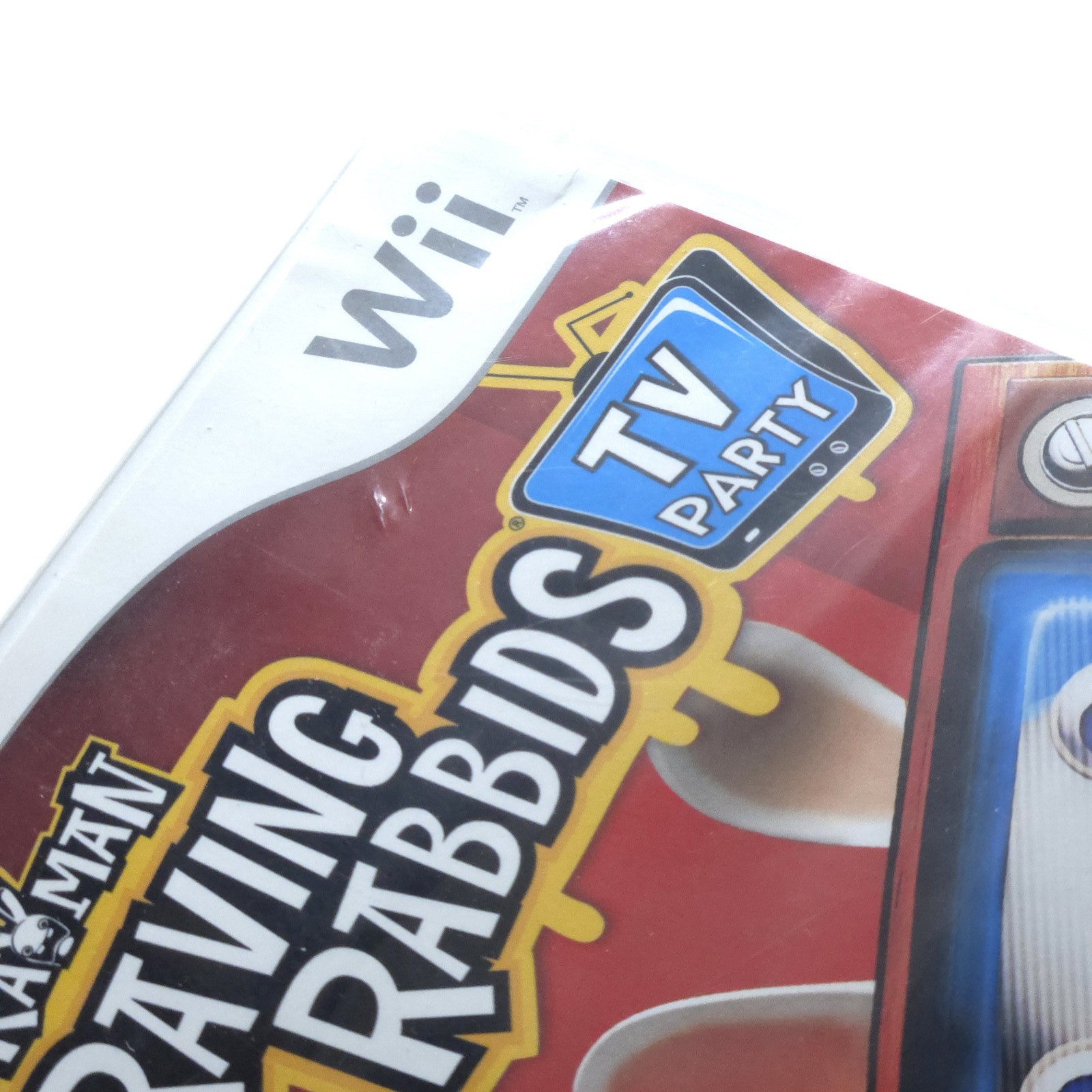 Rayman Raving Rabbids TV Party CIB W/ Manual – Wii