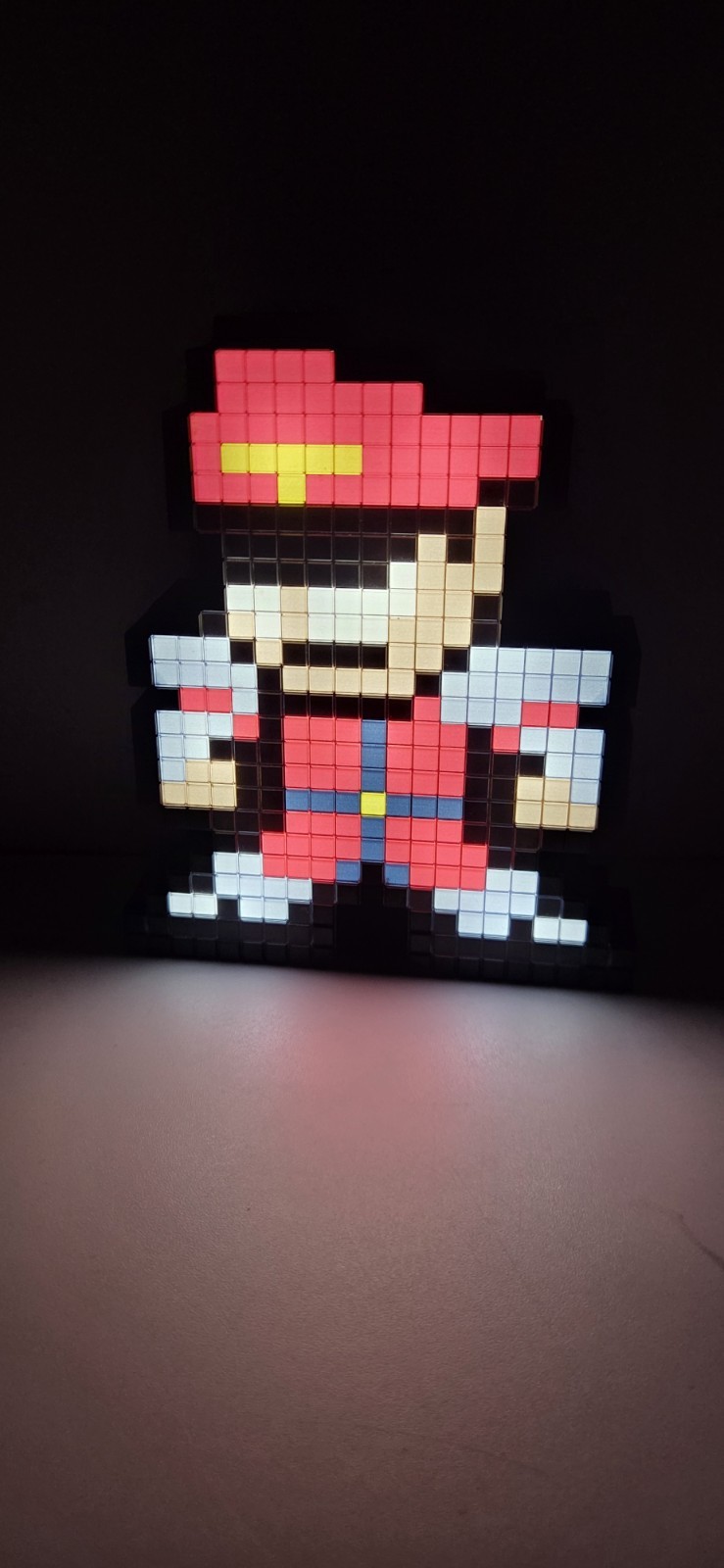 Street Fighter Light Up PDP Pixel LOT 3pcs Pals Tested. Chun-Li , KEN, Bison 🔋