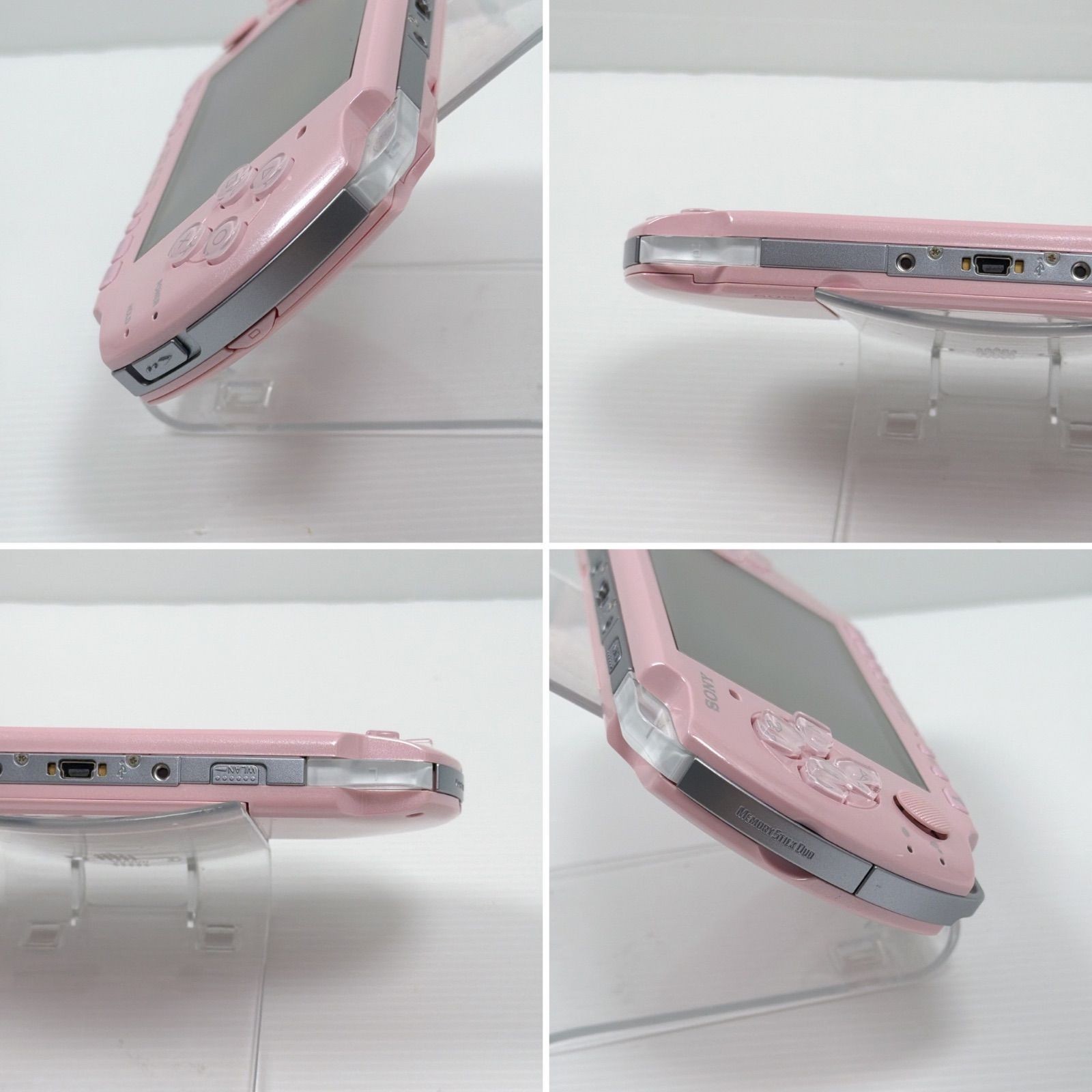 Excellent Sony PSP-3000 PSP 3000 Console Pink Region Free