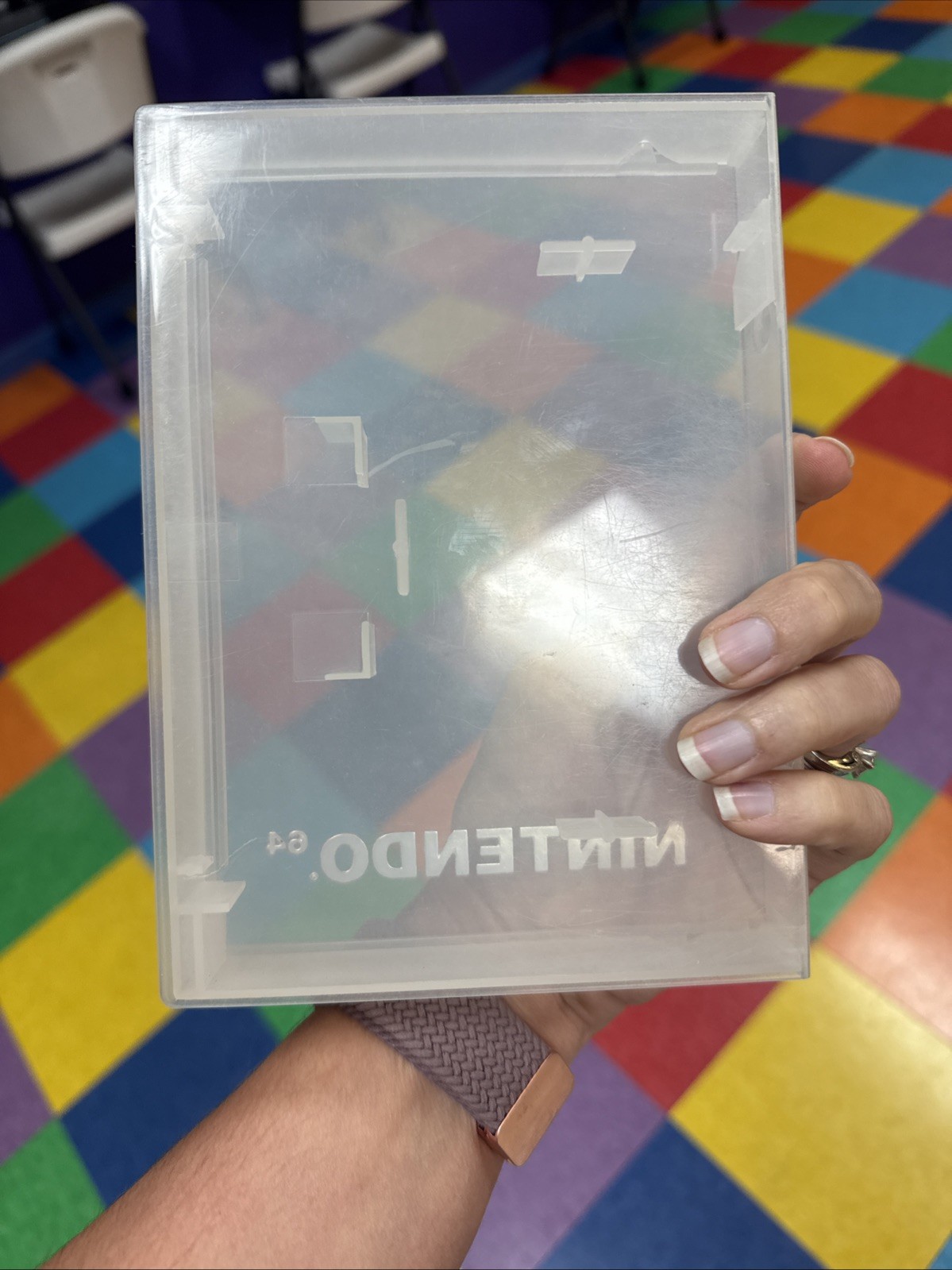 Lot of 4 Nintendo 64 N64 Clamshell Hard Cart Protector Case