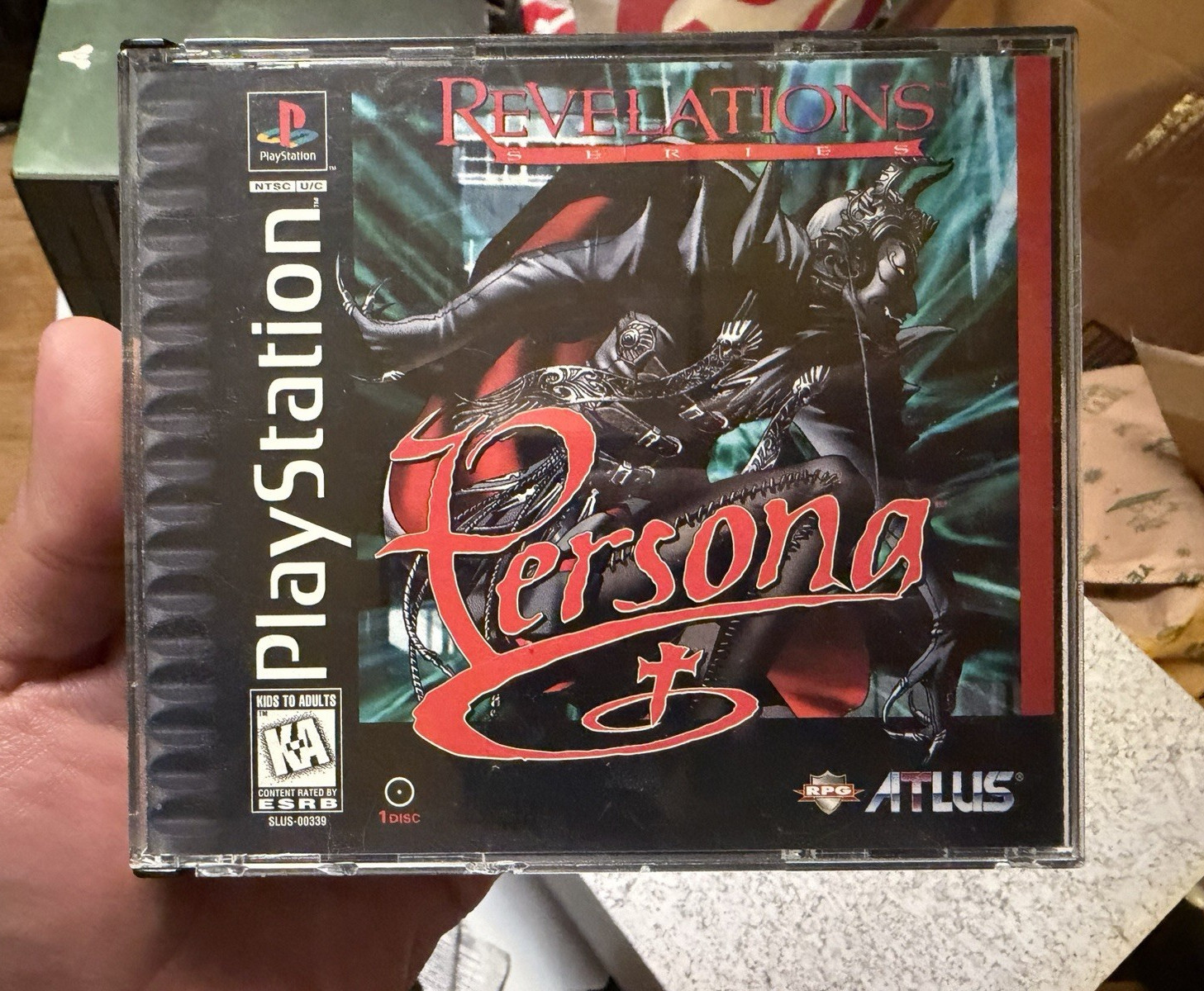 Revelations: Persona (PS1) Role Playing Manual Included ATLUS NTSC-U/C K-A