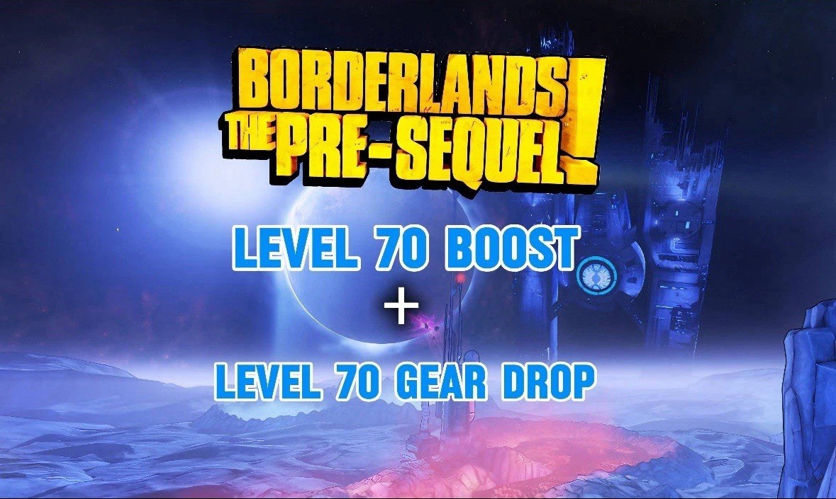 BORDERLANDS THE PRE SEQUEL- MAX LEVEL/GEAR- Starter Pack – PS5/PS4 Only