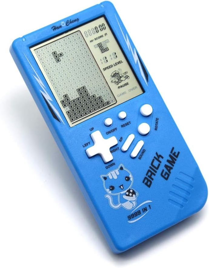 LCD 9999-in-1 Brick Tank Racing Shooter Gift