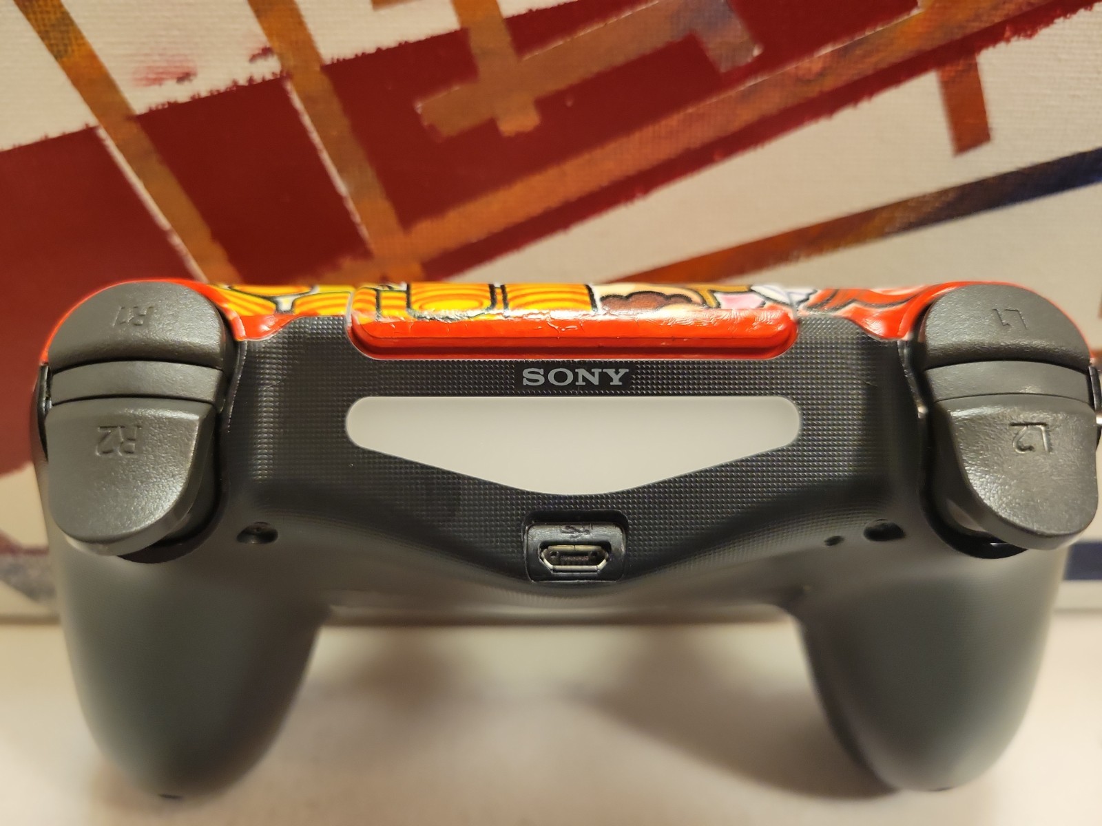 Mario Sony DualShock 4 Controller PlayStation PS4 – Custom Hydro Dipped