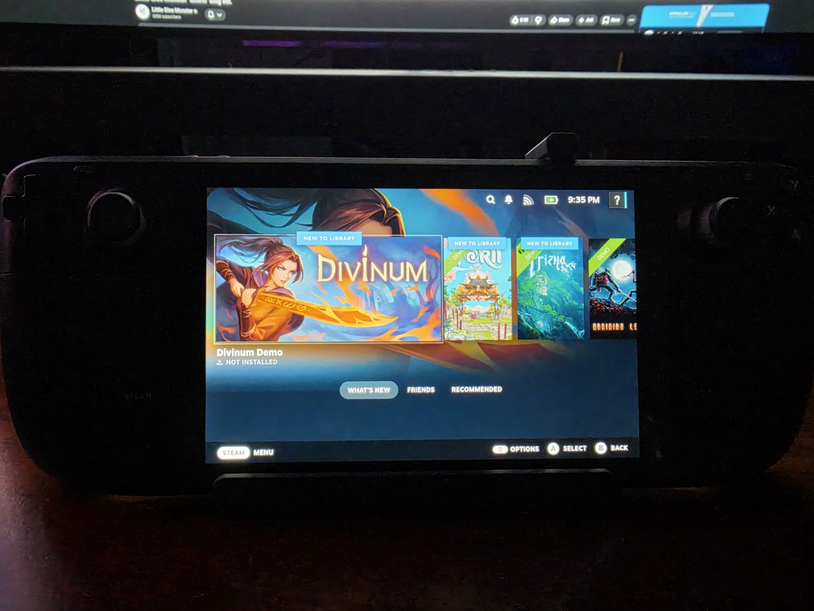 Valve Steam Deck LCD 512GB Handheld Console – Upgraded to 2TB