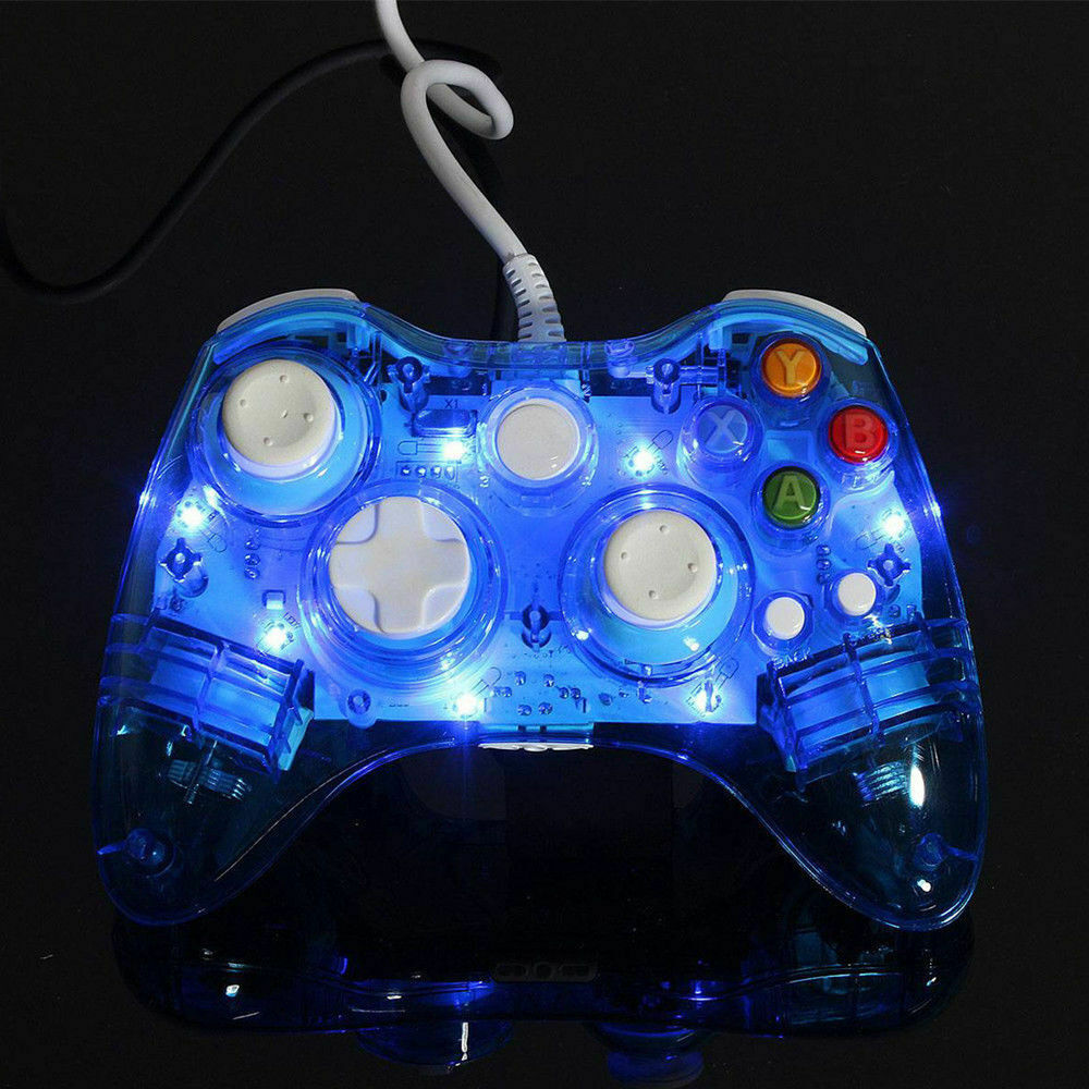 Wired USB Controllers For Microsoft Xbox 360/ Xbox 360 Slim/ Windows 7 8 10 PC