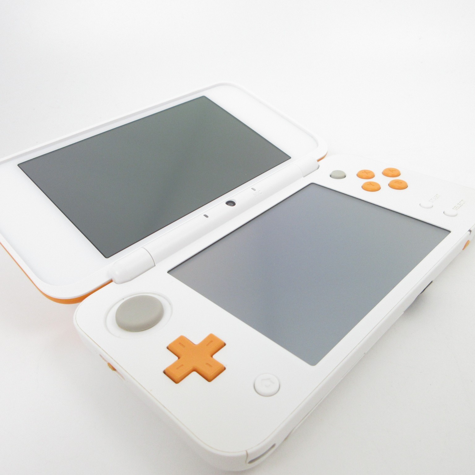 【Excellent】Nintendo New 2DS LL XL White x Orange Console ONLY Japan Ver. #NET052