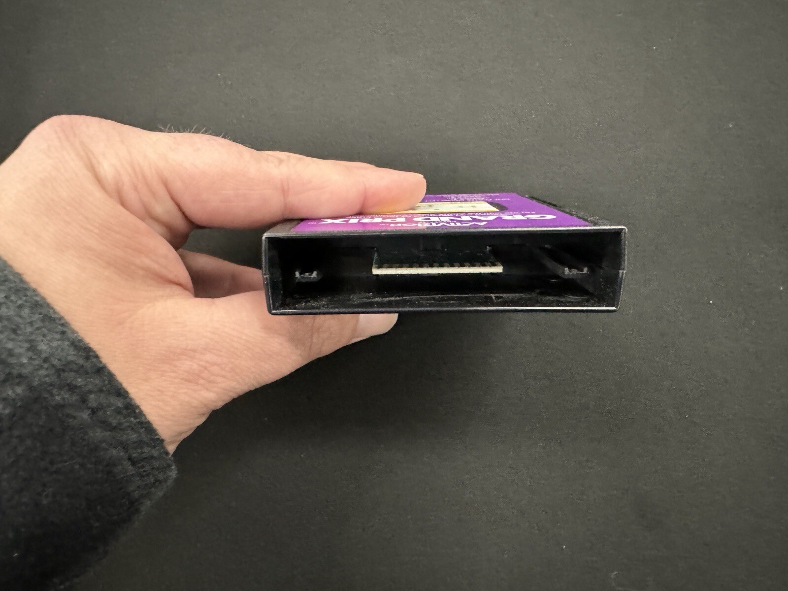 Grand Prix (Atari 2600, 1982) With Box, No Manual, Has Warranty Card