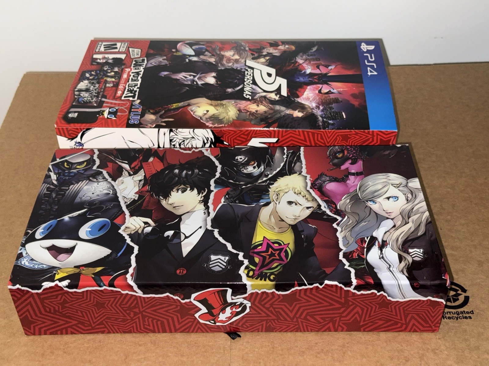 Persona 5 Take Your Heart Premium Edition PS4 NO GAME ALL OTHER ITEMS UNUSED